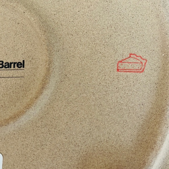 Crate&Barrel Pie Autumn Harvest Ceramic Trivet - Picture 8 of 10